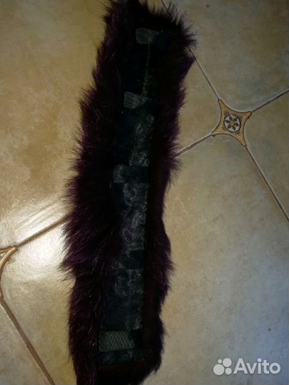 Новый песцовый воротник