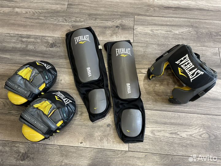 Everlast шлем, лапы, шингарды