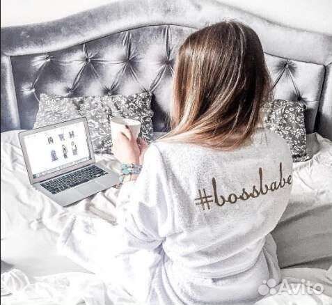 Халаты банные махровые и велюровые с рисунком