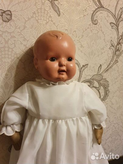 Кукла антикварная Schildkröte в оригинале