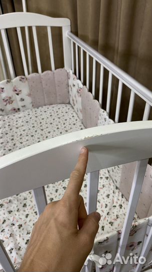 Детская кроватка + матрас