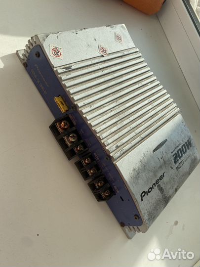 Усилитель Pioneer 2х канальный