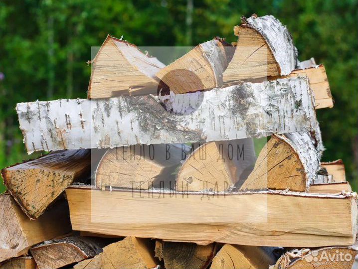 Дрова березовые осиновые ольховые