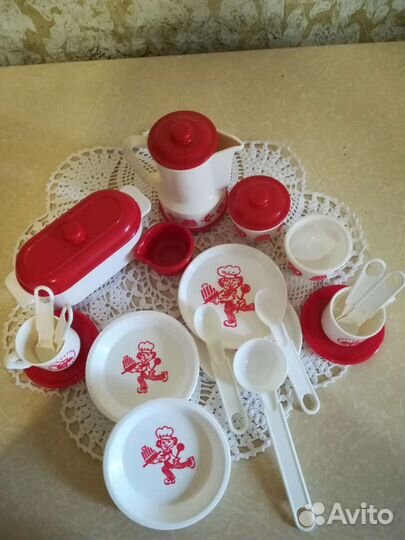 Сервиз для кукол гдр, тарелка детская СССР