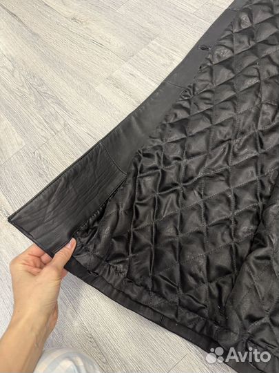 Кожаный плащ женский натуральная кожа