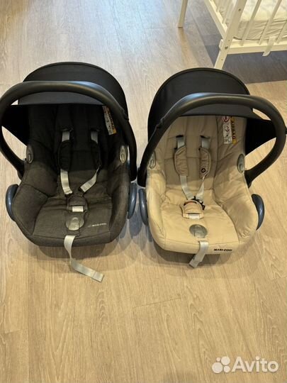 Автолюлька maxi cosi cabriofix с базой