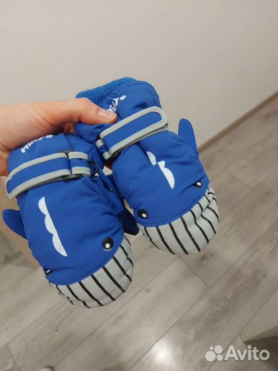 Краги варежки теплые