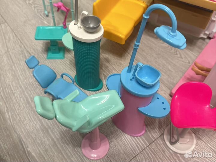 Машинка скорая помощь барби barbie