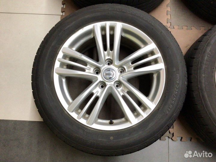 Nissan R17 + Bridgestone Nextry 225/55/17 (колеса