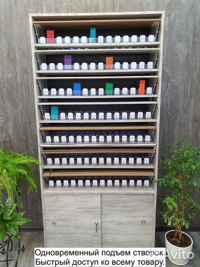 Шкаф для сигарет на 91 видов сиг с накопителем