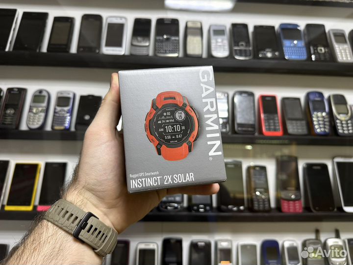 Смарт часы Garmin instinct 2x Solor tactical