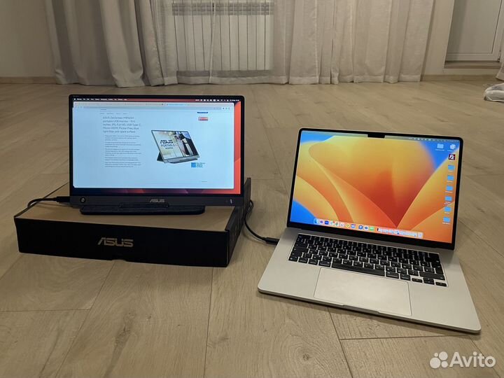 Портативный монитор asus ZenScreen MB16AH