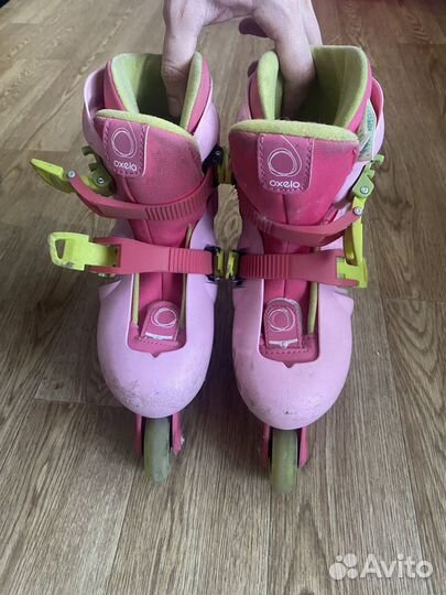 Роликовые коньки детские раздвижные