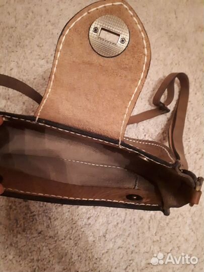 Сумка кожаная женская.ручная работа