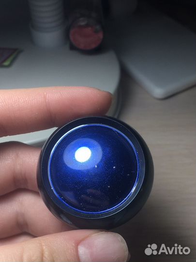 Втирка для ногтей синяя