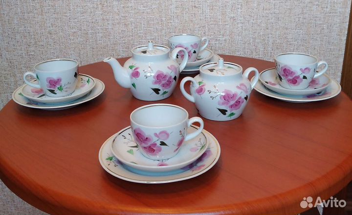 Сервизы чайные, производство-ссср
