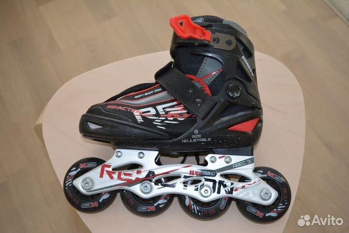 Роликовые коньки детские Reaction р.26-31