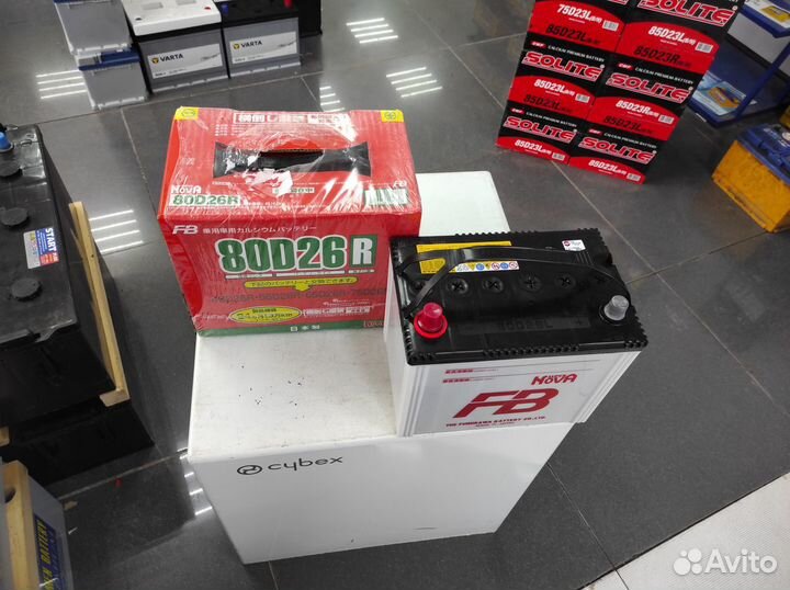 Аккумулятор 68Ач 700А Япония Furukawa D26R прямой