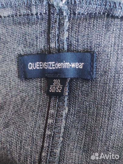 Джинсовая куртка queen size denim-wear, 54-58