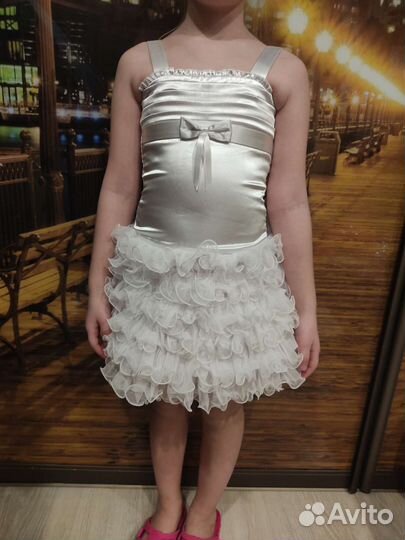 Платье для девочки рост 122