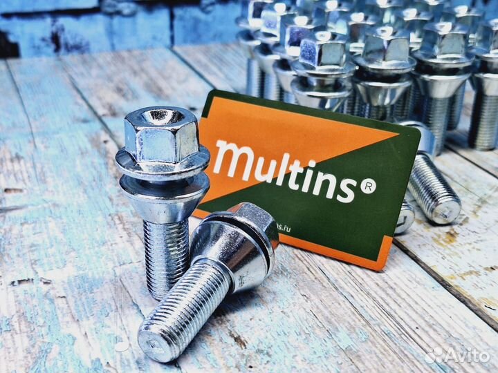 Болты колесные для Volvo хром