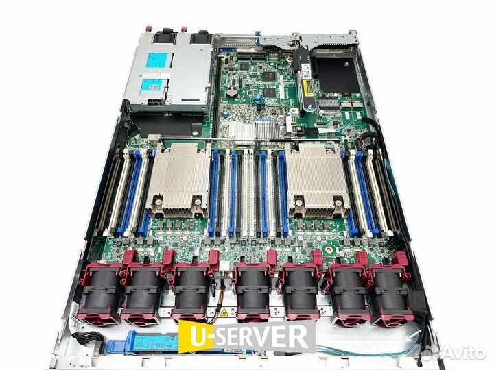 Сервер для 1С HP DL360 G9 4LFF 2*2689v4 128G P440ar 2*500W HPE ProLiant DL360 Gen9 1U Б/У