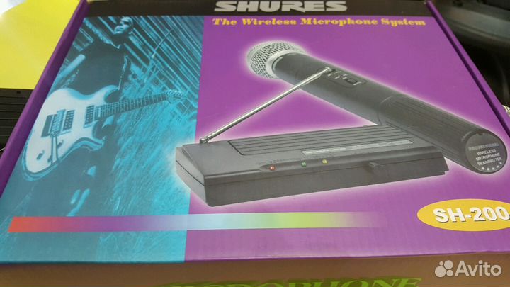 Shure мик беспроводной радиосистема