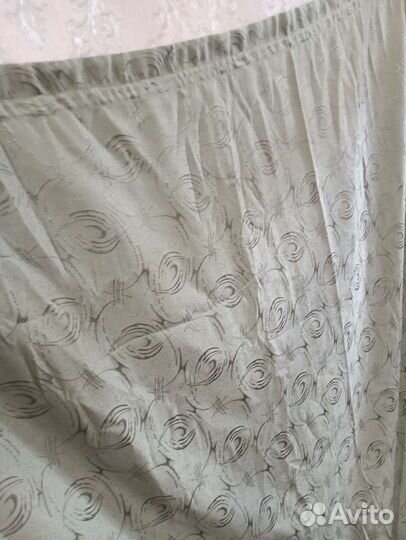 Шторы с ламбрикеном бу