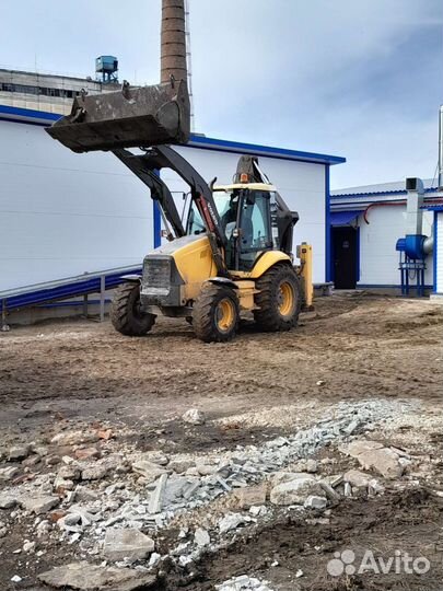 Услуги экскаватора погрузчика volvo