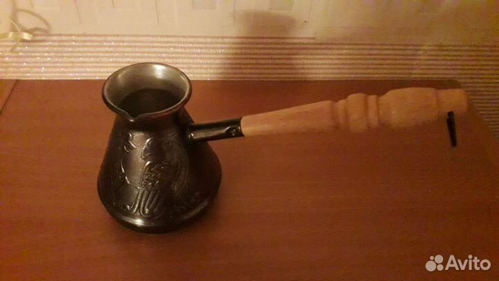 Турка для кофе медная 