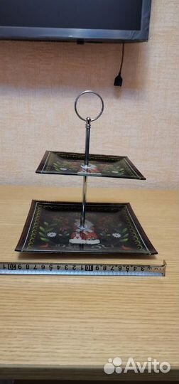 Этажерка фруктовница менажница фрукты пасха