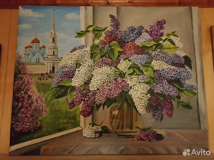 Картина маслом на холсте 