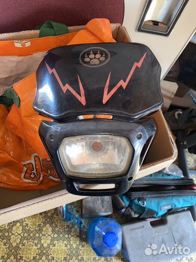 Фара на питбайк