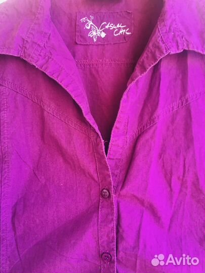 Блуза фиолетовая