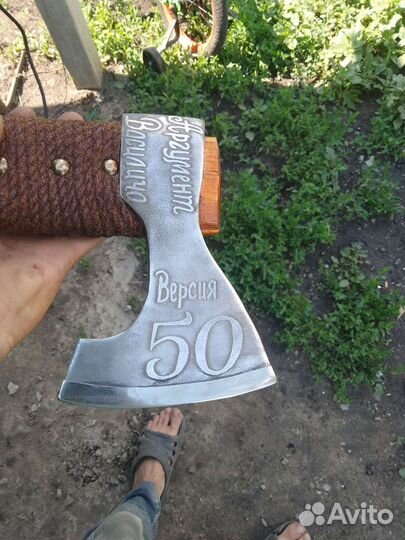 Топор ручной работы