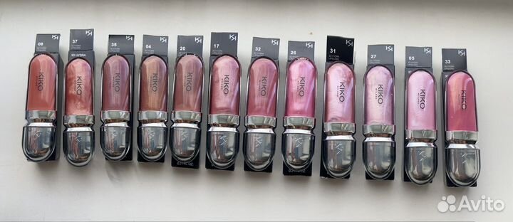 Блеск для губ Kiko 3D Hydra Lipgloss смягчающий