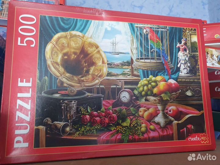 Пазлы 500 и 1000 деталей