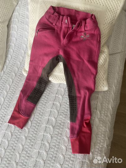 Бриджи для верховой езды рост 128