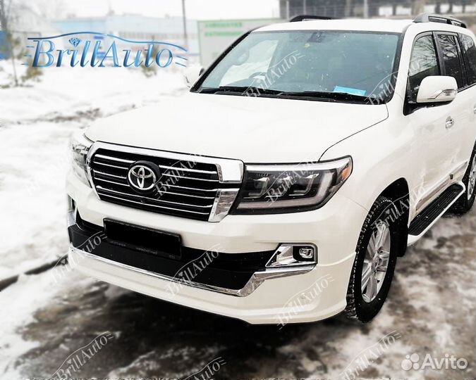 Бампер и юбка Land Cruiser 200 2007-2015 Lounge