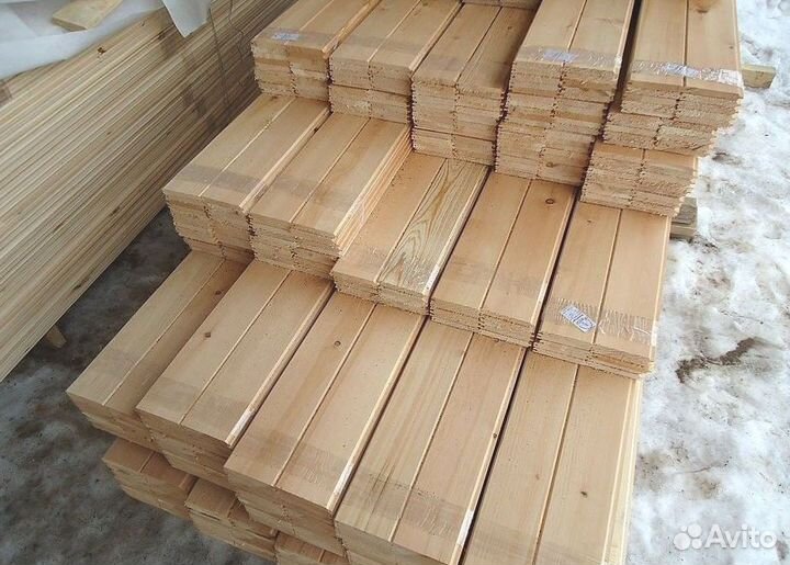 Имитация Бруса хвоя категории А 12,5х96х3