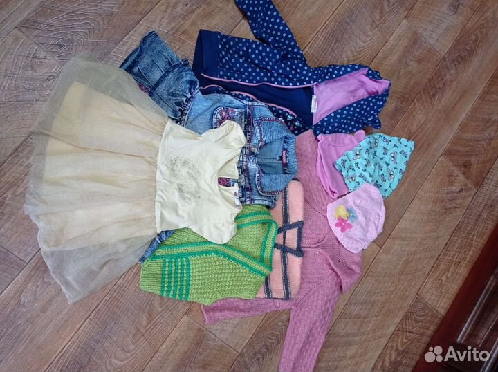Детские вещи на девочку пакетом от 1 мес. до 2 лет