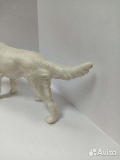 Пойнтер собака колкий пластик СССР