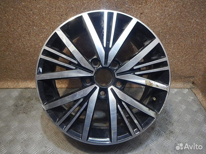 Диск колесный литой R16 5*112 j6,5 ET50 DIA57,1 (v