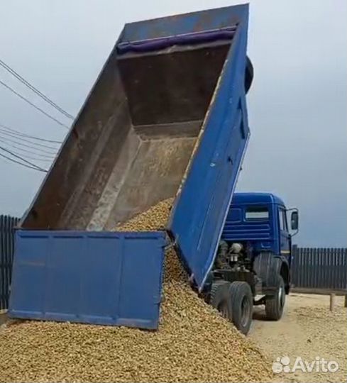 Дорожный муровой щебень фр.0.150-Доставка