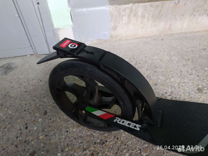 Самокат новый roces-200.взрослый 120 кг