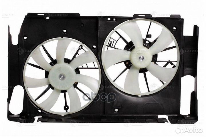 Э/вентиляторы охл. с кожухом (2 вент.) для а/м