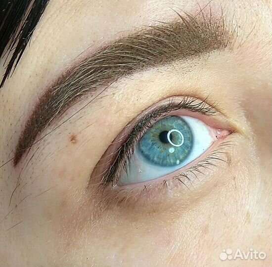 Перманентный макияж бровей губ и век татуаж