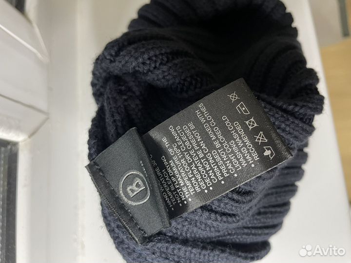 Шапка богнер синяя новая