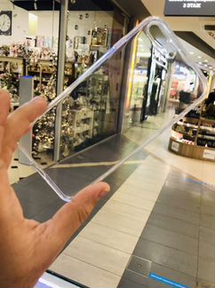 Чехол силиконовый iPhone 7/8 Plus прозрачный