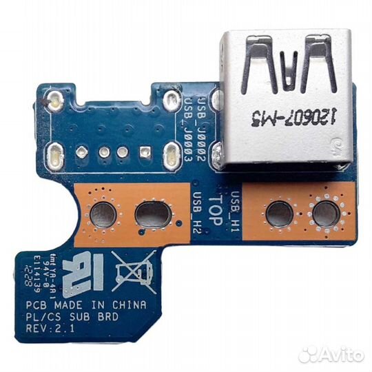 Плата USB ноутбука Toshiba L850. Отп. в регионы